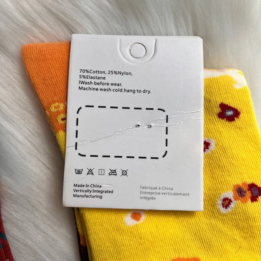 NWT Anthropology Vibrant Blue and Red Socks Hosiery Collection